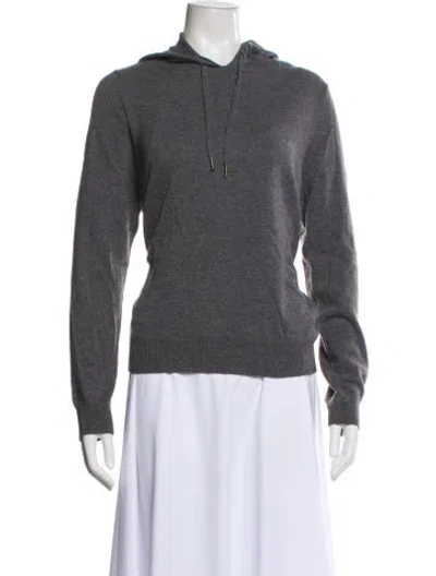 Pre-owned Billy Reid Merino Wool V-neck Sweater In Blue