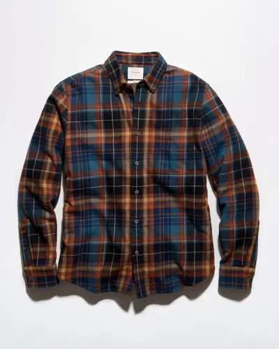 Billy Reid Micro Block Plaid Tuscumbia Shirt In Multi Colored