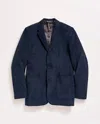 Billy Reid Micro Cord Walton Jacket In Navy