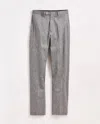 Billy Reid Micro Herringbone Edwin Trouser In Asphalt