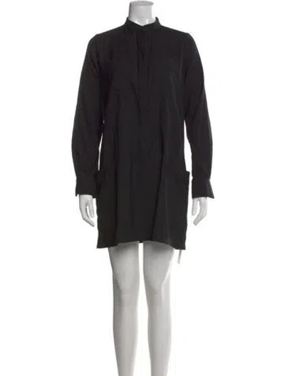 Pre-owned Billy Reid Mini Dress In Black