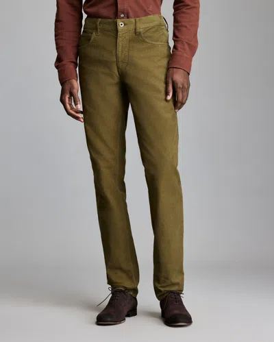 Billy Reid Moleskin Cochran Jean In Green