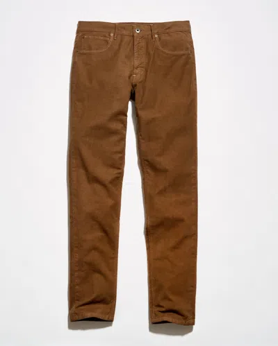 Billy Reid Moleskin Cochran Jean In Tan