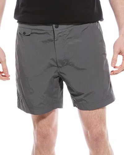 Billy Reid Moore Hybrid Swim Short In Grey