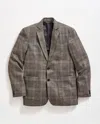 Billy Reid Mouline Flannel Plaid Archie Jacket In Charcoal Multi