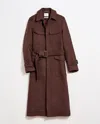 Billy Reid Officers Coat In Java