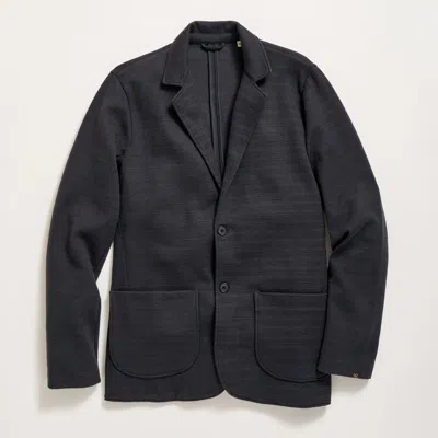 Billy Reid Ottoman Knit Sport Coat In Black