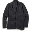 Billy Reid Ottoman Knit Sport Coat In Carbon Blue