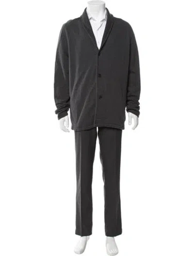 Pre-owned Billy Reid Overcoat In Gray