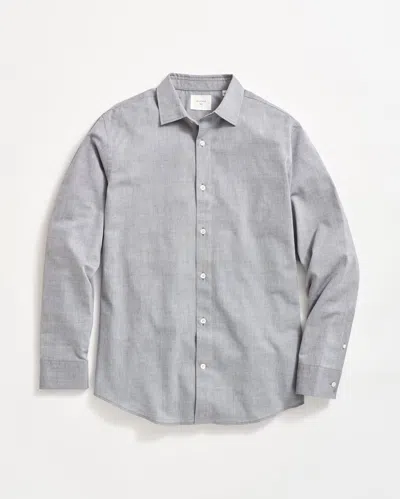 Billy Reid Oxford Hutcheson Dress Shirt - Light Grey