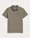 Billy Reid Pensacola Polo In Grey