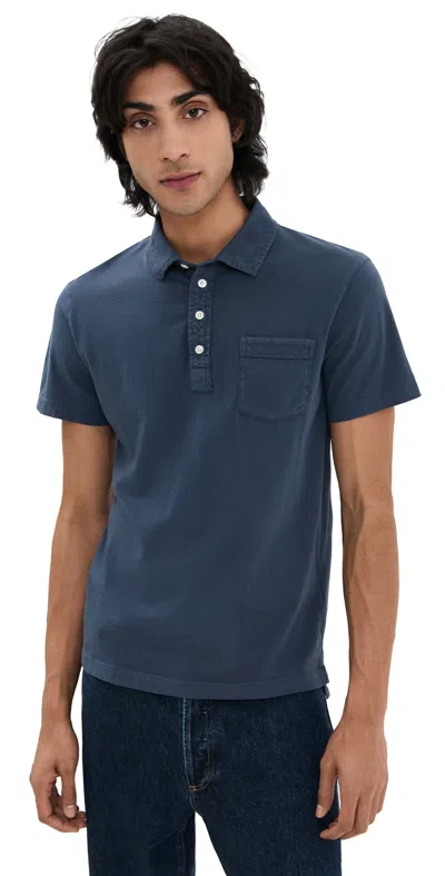 Billy Reid Pensacola Polo Navy