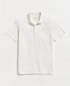 Billy Reid Pensacola Polo Shirt In White