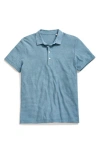 Billy Reid Pensacolo Stripe Polo In Blue