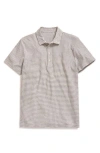 Billy Reid Pensacolo Stripe Polo In Gray