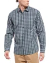 Billy Reid Pickwick Plaid Button-up Oxford Shirt In Blue