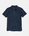 Billy Reid Pique Pensacola Polo In Blue