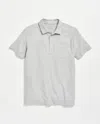 Billy Reid Pique Pensacola Polo In Silver
