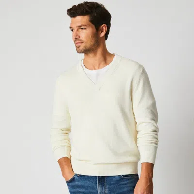 Billy Reid Pullover Danley Sweater In White