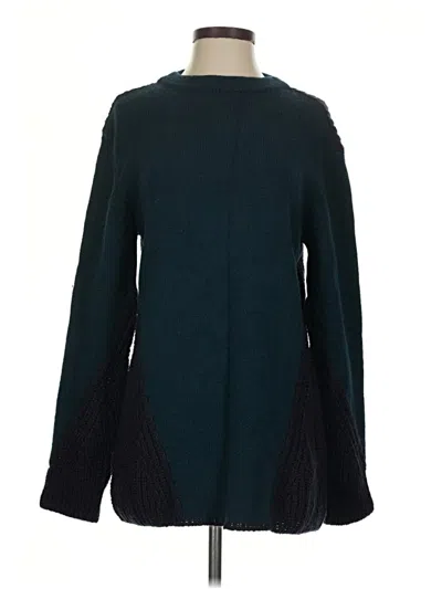 Pre-owned Billy Reid Pullover Sweater In Teal
