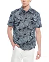 Billy Reid Relaxed Fit Shirt In Blue