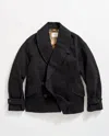 Billy Reid Shawl Collar Chore Jacket In Black