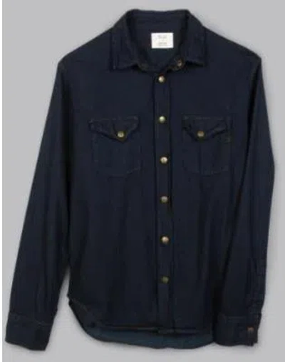 Billy Reid Shoals Denim Shirt Anniversary Edition - Dark Indigo