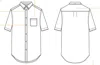 Billy Reid Short Sleeve Brick Patchwork Tuscumbia Shirt Button Down In Olive Multi