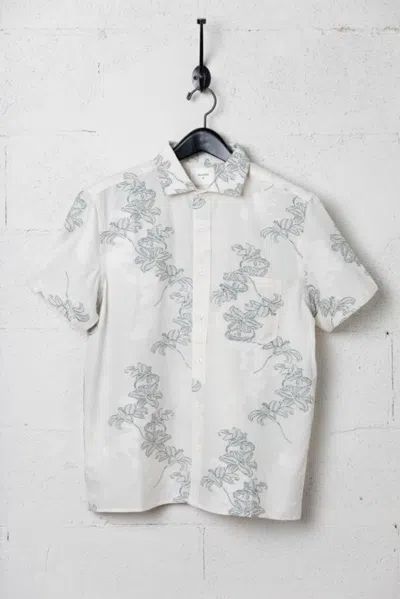 Billy Reid Short Sleeve Cactus Treme Shirt - Multi