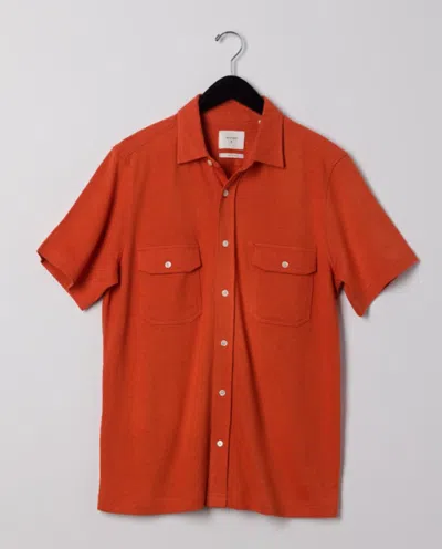 BILLY REID SHORT SLEEVE HEMP COTTON KNIT SHIRT