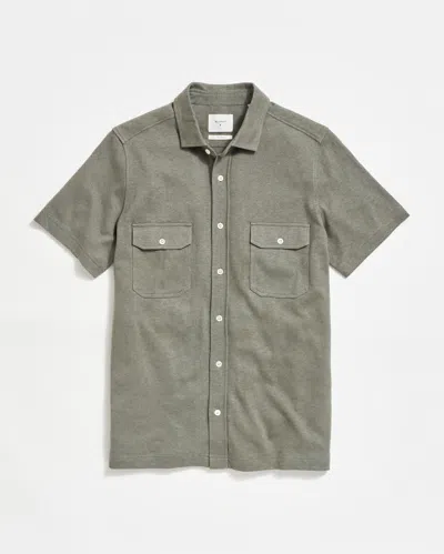 BILLY REID SHORT SLEEVE HEMP COTTON KNIT SHIRT