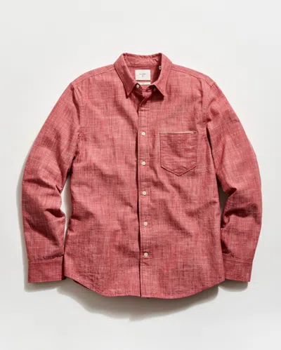 Billy Reid Slub Cotton Msl 1-pocket Shirt