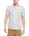 Billy Reid Standard Fit Shirt In Blue