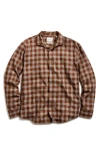 Billy Reid Standard Fit Windowpane Check Cotton Flannel Button-up Shirt In Multi