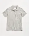 Billy Reid Stripe Pensacola Polo In Blue