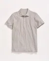 Billy Reid Stripe Pensacola Polo In Tinted White,black