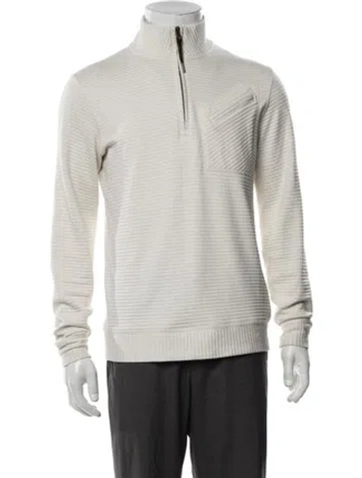 Pre-owned Billy Reid Striped Jacket In Neutrals