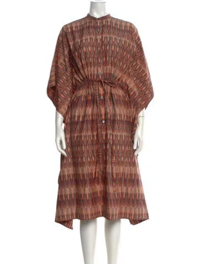 Pre-owned Billy Reid Striped Mock Neck Sweater W/ Tags In Multi