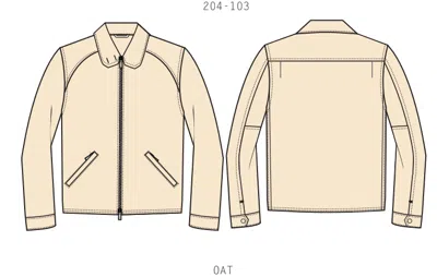 Billy Reid Suede Barracuda Jacket - Oak