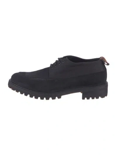 Pre-owned Billy Reid Suede Boots In Black
