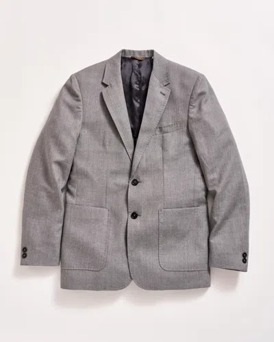 Billy Reid Textured Walton Jacket In Grey
