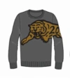 Billy Reid Tiger Sweater In Navy