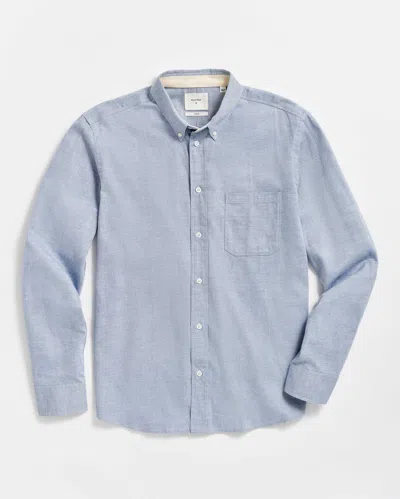 Billy Reid Tuscumbia Classic Shirt In Blue