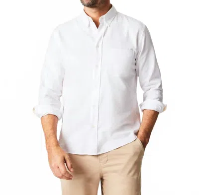 Billy Reid Tuscumbia Classic Shirt In White
