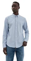 Billy Reid Tuscumbia Classic Shirt Light Blue In Light Blue