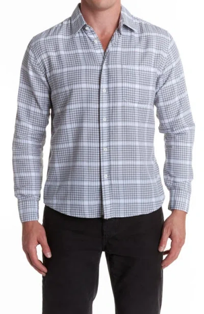 Billy Reid Tuscumbia Plaid Button-up Shirt In Gray