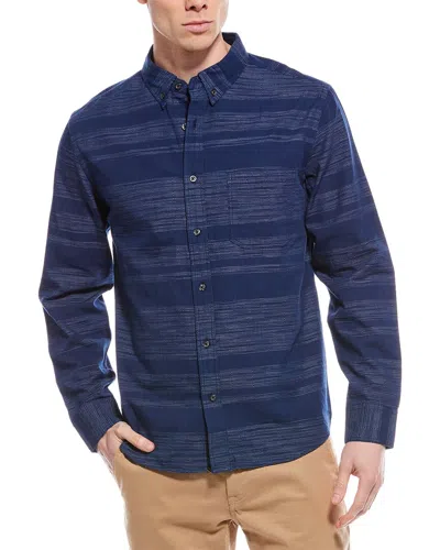 Billy Reid Tuscumbia Shirt In Blue