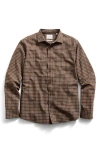 Billy Reid Tuscumbia Sport Shirt In Brown