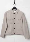Billy Reid Tweed Members Jacket In Pumice