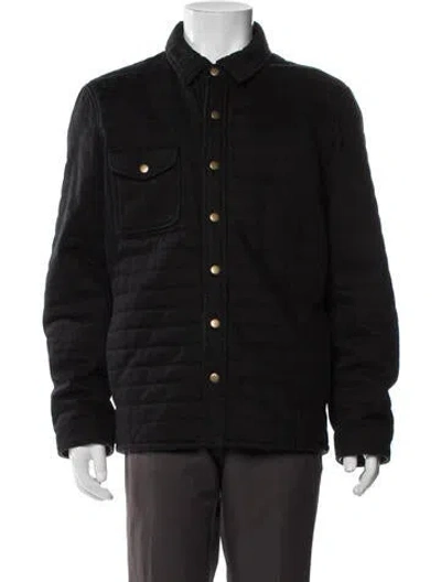 Pre-owned Billy Reid Utility Jacket In Black